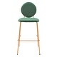 preview thumbnail 5 of 8, Odessa Barstool Green & Gold