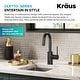 preview thumbnail 57 of 124, Kraus Oletto Single Handle 1-Hole Kitchen Bar Faucet
