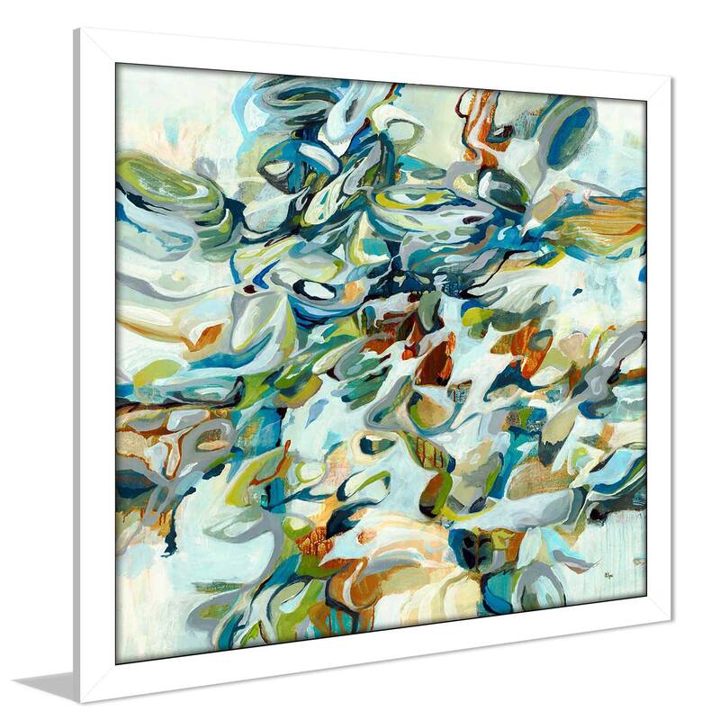 "In The Flow III" by Lisa Ridgers Print on Acrylic.