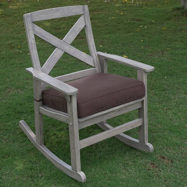 Cambridge Casual West Lake Solid Mahogany Outdoor Rocking Chair