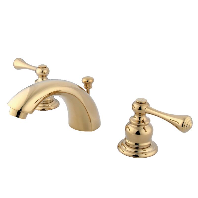 Kingston Brass Vintage Mini-Widespread Bathroom Faucet - Polished Brass