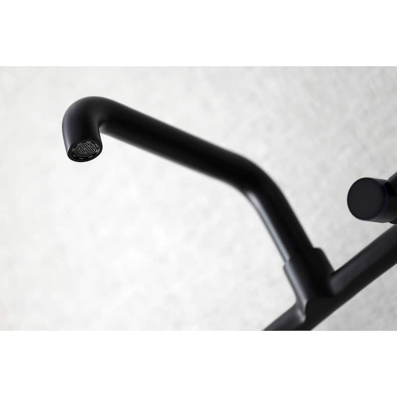 Kingston Brass Concord Two-Handle Wall Mount Kitchen Faucet