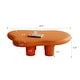 preview thumbnail 67 of 72, 48.5" Modern Cloud Shape 4 Legs Coffee Table