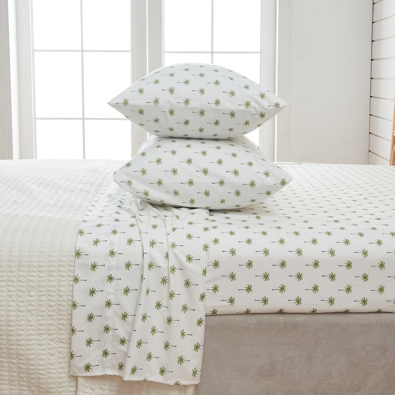 Linery & Co. Ultra-Soft Coastal-Inspired Brushed Microfiber Sheet Set