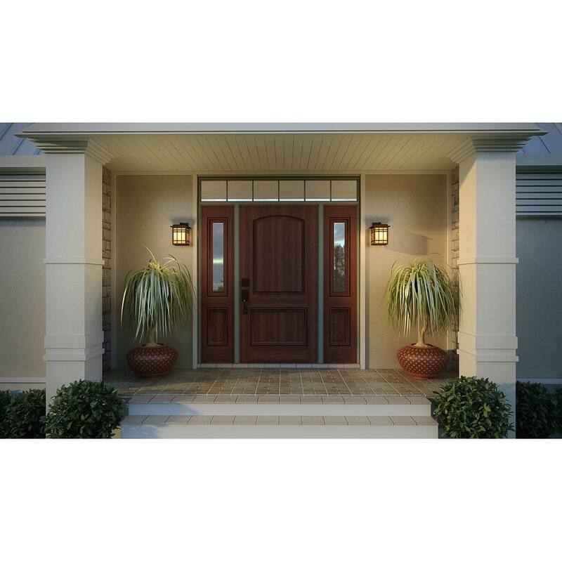 Hillcrest 1-Light Outdoor Wall Lantern in Imperial Bronze