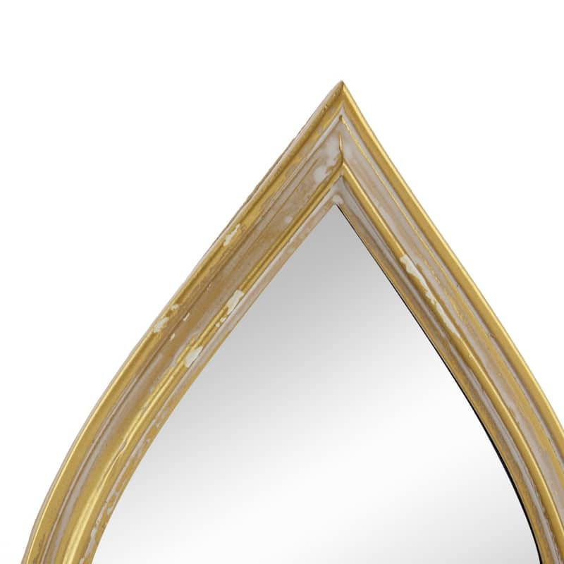 Modern 2 Pieces Gold Decorative Mirror for Wall Decor