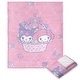 preview thumbnail 3 of 16, Sanrio My Melody and Kuromi Silk Touch Throw Blanket 50" x 60" - Basket Of Fun