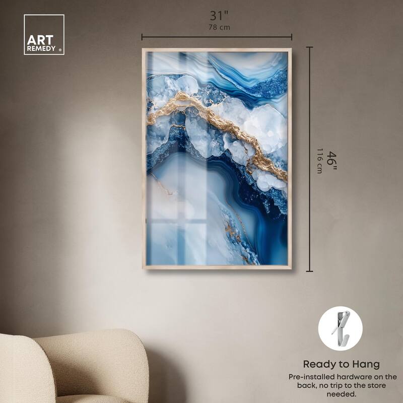 Molten Topaz II Shadowbox by Art Remedy