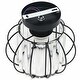 preview thumbnail 4 of 7, Modern Simple 1 Light Crystal Ceiling Light - 7.49''x6.7''