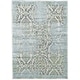 Alessandria Damask Print Rug, Turquoise Blue/Mint, Area Rug - Bed Bath ...