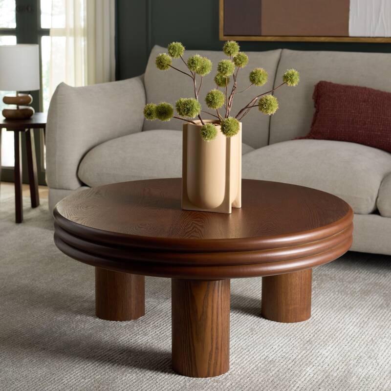 SAFAVIEH Home Averny Round Coffee Table - 36"W x 36"D x 16"H