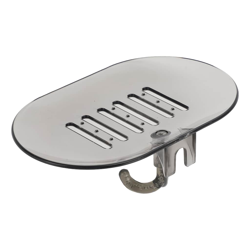 Waterproof with Hook Soap Holder for Bathroom 5.51"x3.54"x1.73" 1 Pc