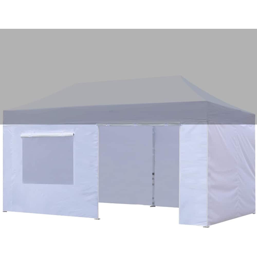 Aeocia Zippered Walls for 10x20 Pop Up Canopy Tent 4 Sidewalls ONLY