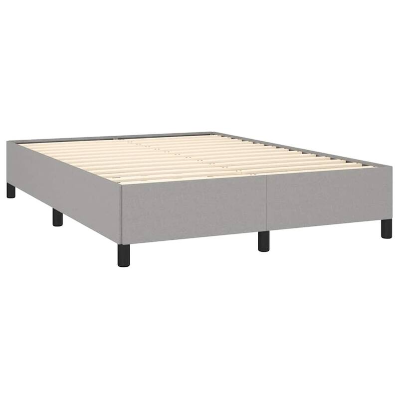 vidaXL Bed Frame, Fabric, No Mattress