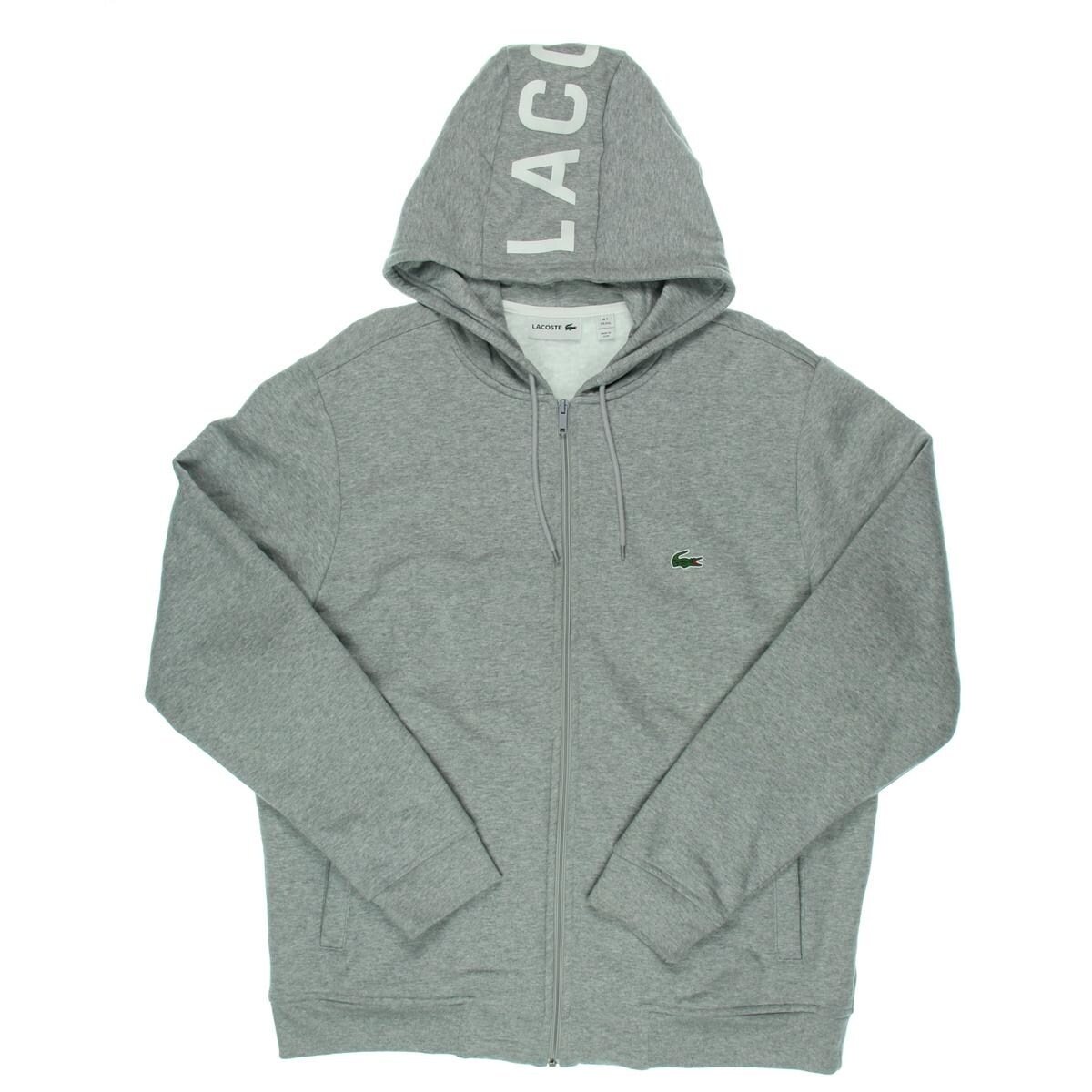 lacoste black hoodie mens