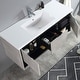 preview thumbnail 27 of 41, Dowell 18" FTB Ceramic Single Bathroom Vanity Basin
