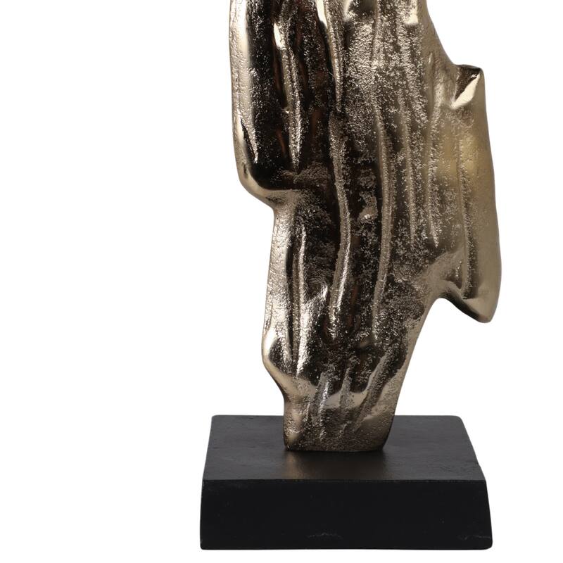 Metal Acrylic Sculpture Post Modern Decorative Figurine for Home Decor