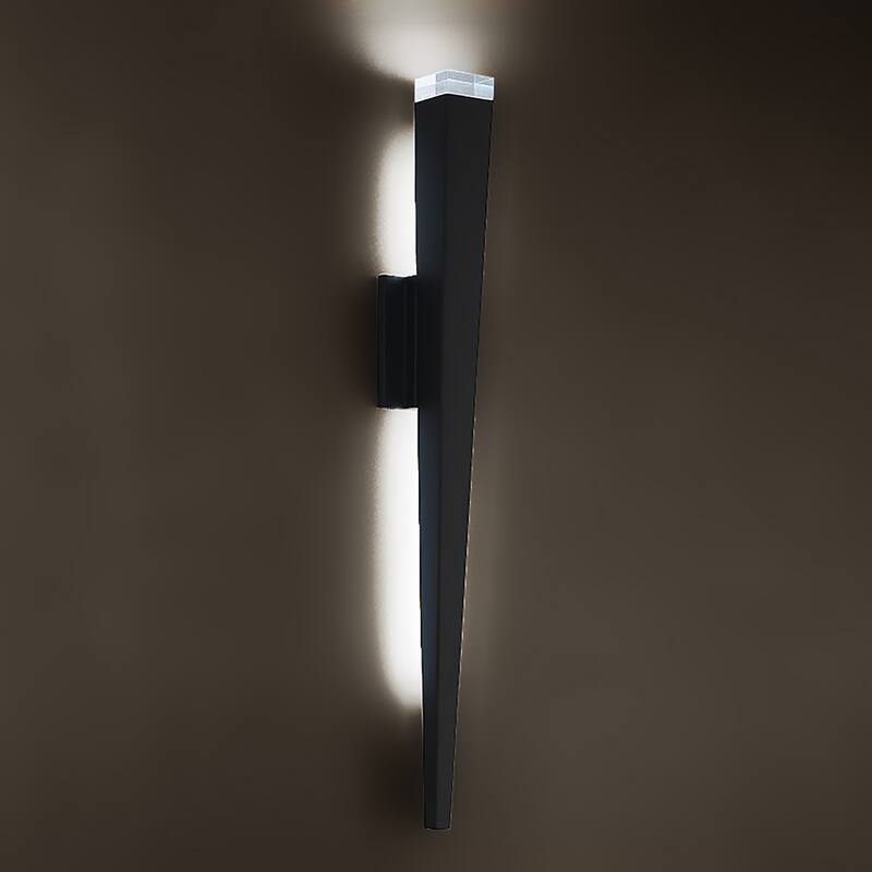 Staff 32in LED Indoor or Outdoor Wall Light 3500K in Black