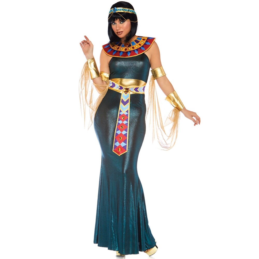 Shop Womens Nile Goddess Egyptian Cleopatra Costume Overstock