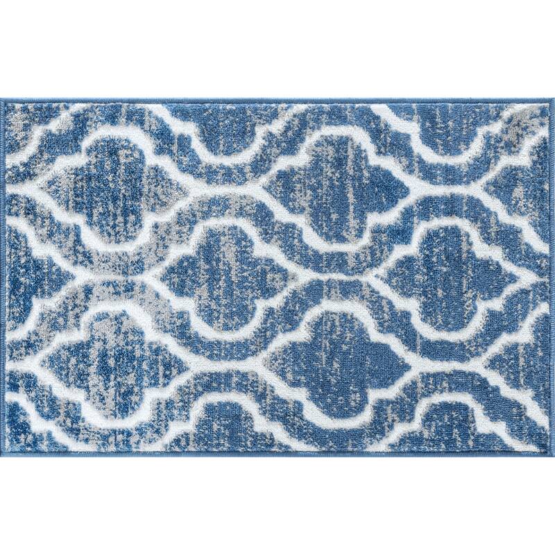 Wyman Farmhouse Geometric Indoor Area Rug