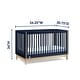 preview thumbnail 10 of 12, Tate 4-in-1 Convertible Crib - Greenguard Gold Certified