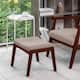 Option Sandy Beige Fabric/Espresso