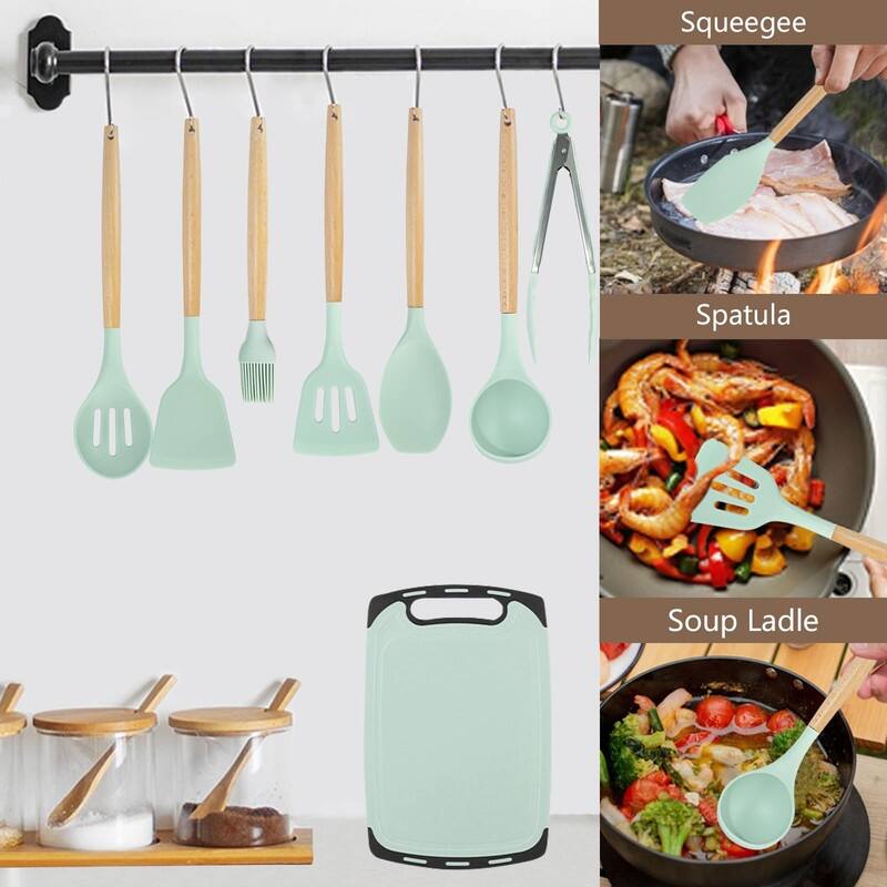 Cooking Utensils Set,19 Kitchen Set Utensils Set - 19 Pcs