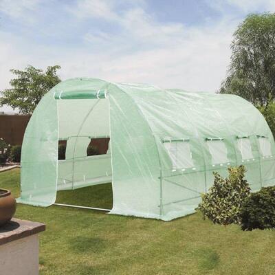 Zenova 20 Ft. W X 10 Ft. D Vented Greenhouse - 10 X 20