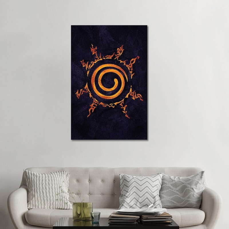 iCanvas "Naruto Sealing" by Nikita Abakumov Canvas Print - 48x32x1.5