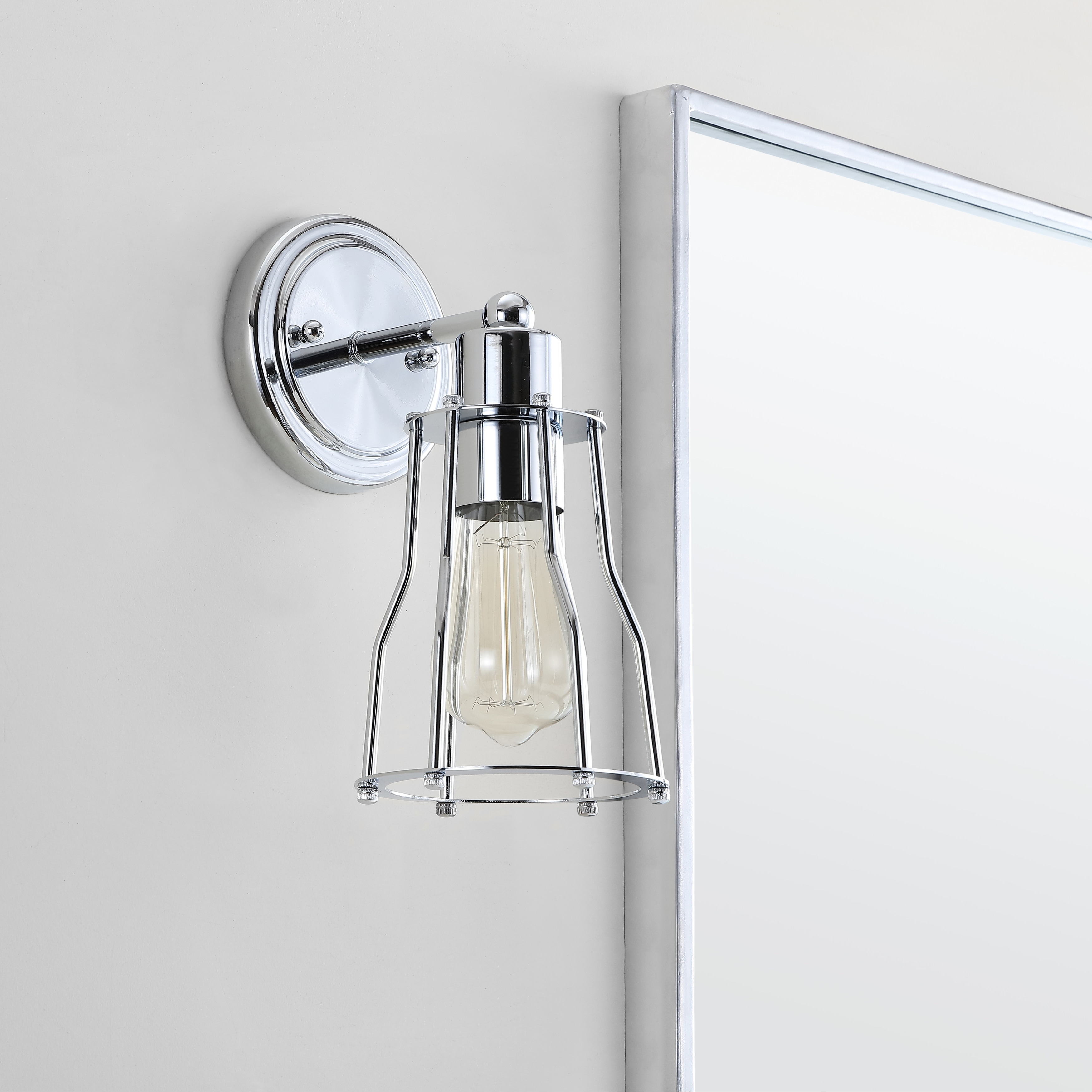 Evelyn Metal Vanity Light by JONATHAN Y - Modern Bathroom Lighting-image