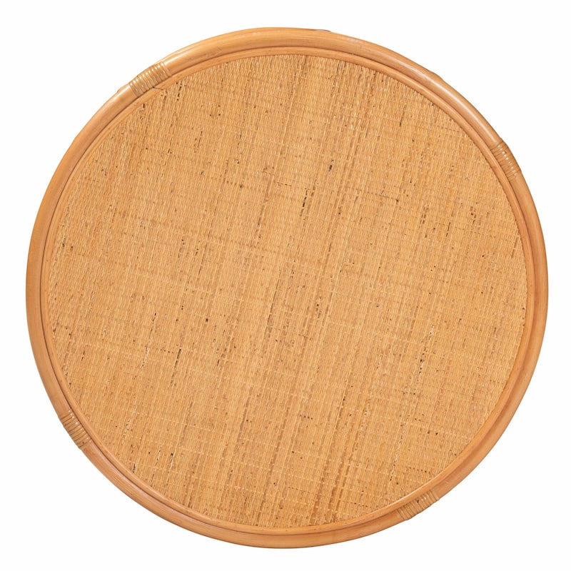 Raflesia Modern Bohemian Natural Rattan Coffee Table