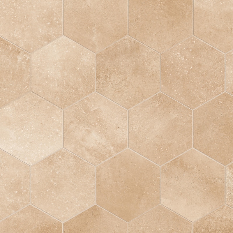 Merola Tile Atlas Hex Cotto 8-5/8" x 9-7/8" Porcelain Floor and Wall Tile