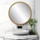 preview thumbnail 2 of 3, Uttermost Byzantine Round Gold Mirror - 41.25"W x 41.25"H x 2"D