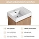 preview thumbnail 19 of 61, BNK 24/30/48/60 inch Freestanding Resin Sink Bathroom Vanity with Soft Close Door and Adjustable Shelf
