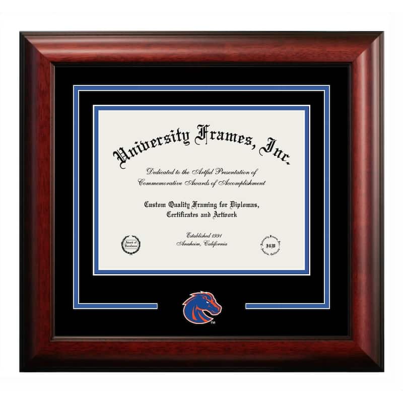 Boise State University Broncos 11w x 8.5h Spirit Diploma Frame