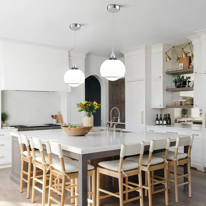 Maxax 1-Light Dimmable Integrated LED Pendant