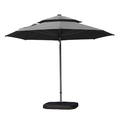 Round Cantilever Umbrella with Center Pole, (Base Not Included)