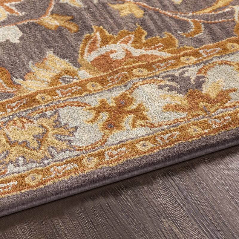 Livabliss Caesar Updated Traditional Border Area Rug.