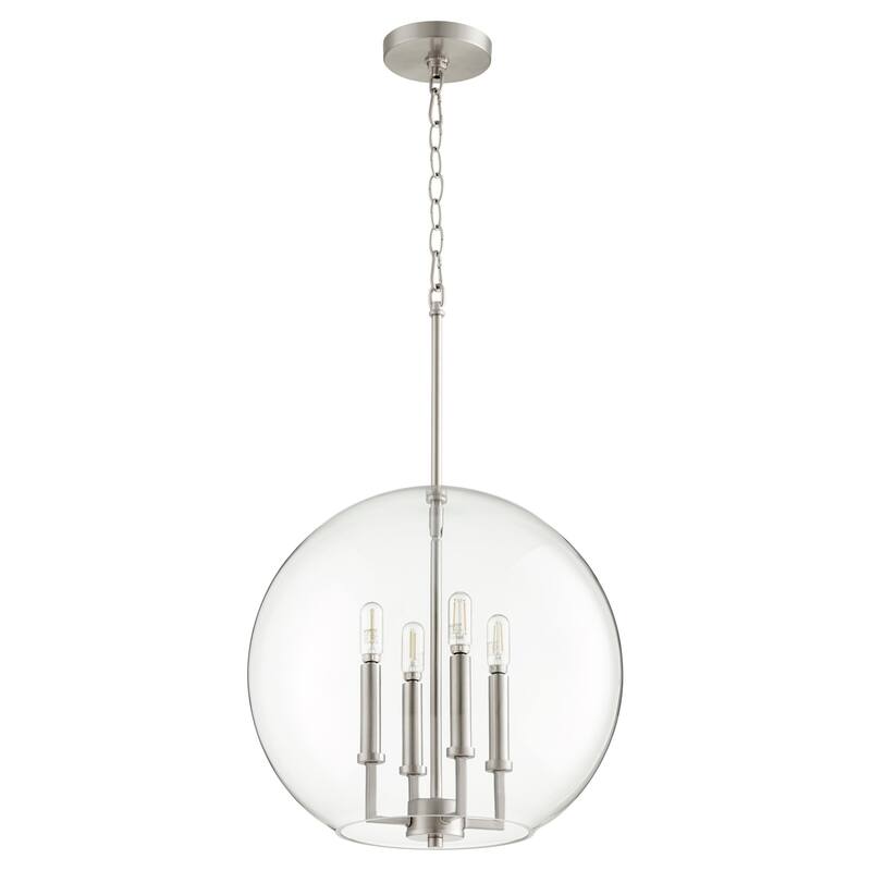 Quorum International Globe Pendant 4 Light 16" Wide Pendant