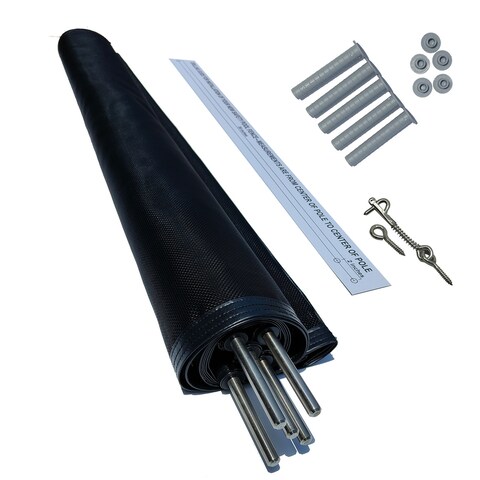 Black Finish Outdoor Swimming Pool Fence