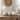 Sagebrook Home 9-inch Ivory Pearlized Shell Bowl, Polyresin Crafted - 9" x 8" x 5"