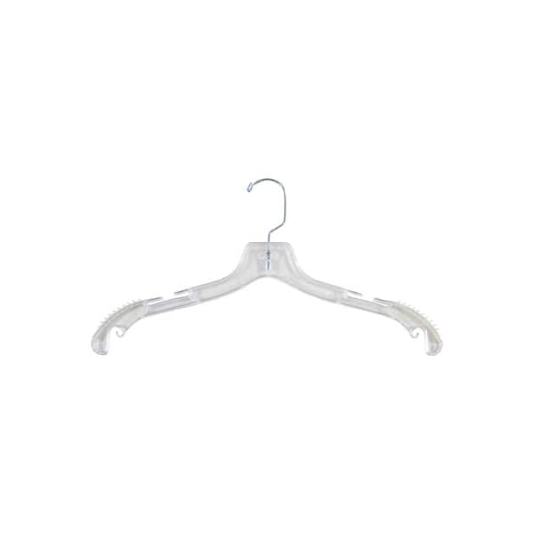 Heavy Duty Thick Strong Plastic Hangers Heavy Duty Hook Non Slip White Color