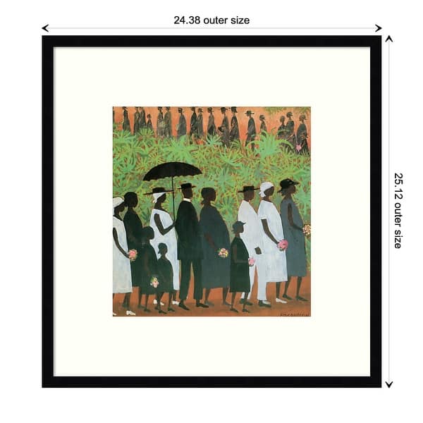 Funeral Procession by Ellis Wilson Framed Art Print On Sale Bed Bath & Beyond 17664691