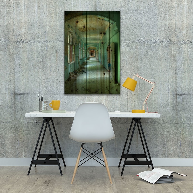 Beelitz Print On Wood by Ivo Sneeuw - Multi-Color