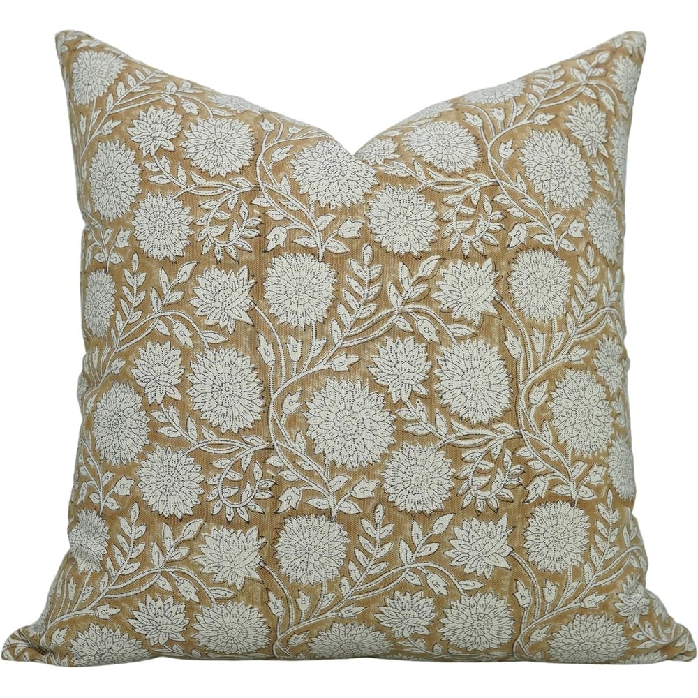 Cotton Bohemian Block print pillow Cover Rajat