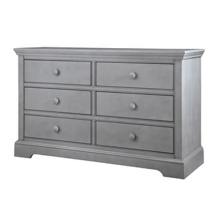 Hanley 6-Drawer Dresser, Cloud
