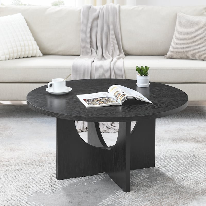 Modern minimalist coffee table - Black