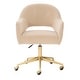 preview thumbnail 16 of 53, Saloma Velvet Office Chair