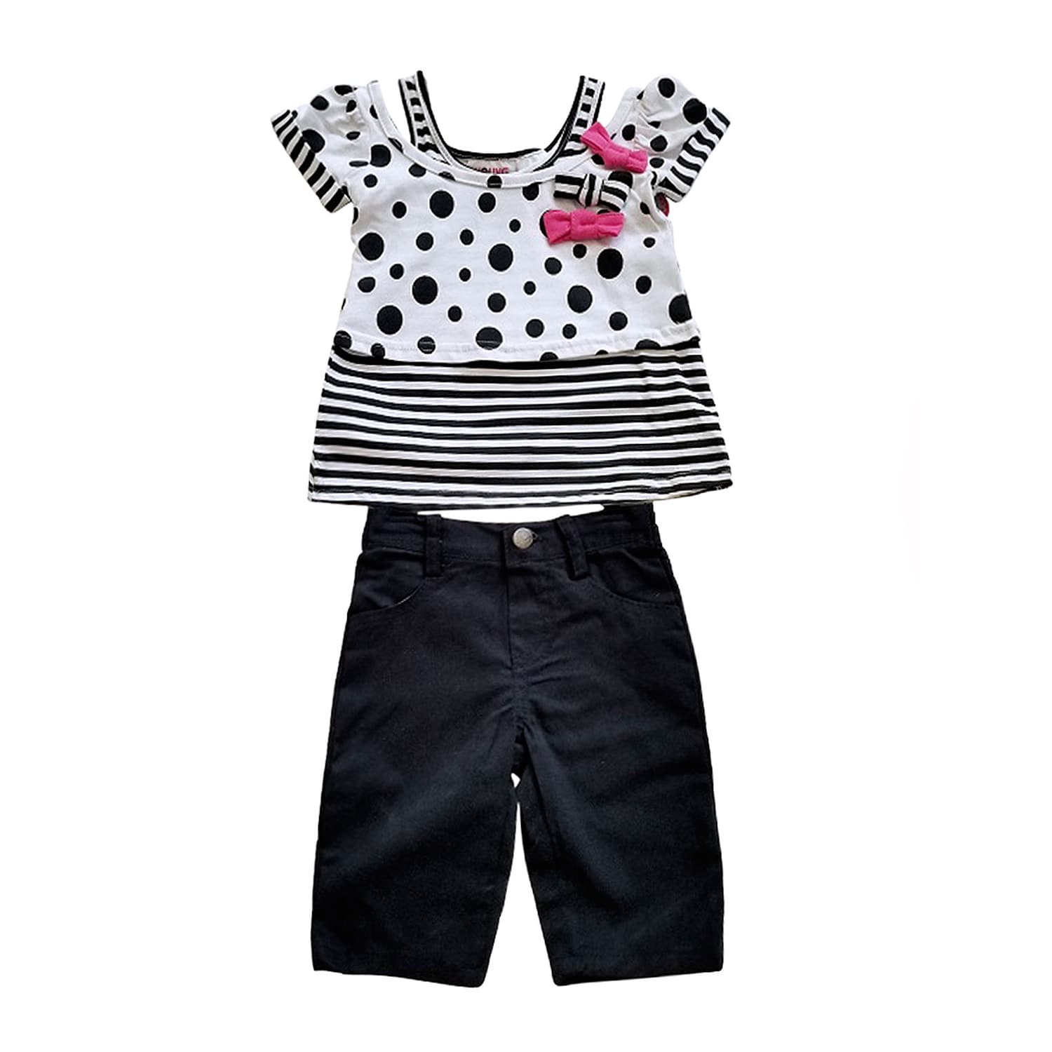 white 2pc outfit