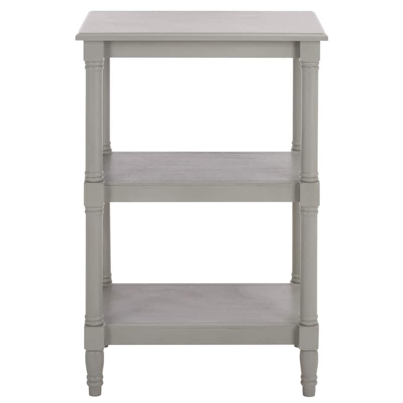 SAFAVIEH Elmira 3-Shelf Accent Table - 19.8" W x 15" L x 30" H - 20"W x 15"D x 30"H